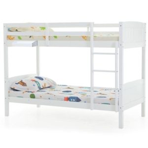 KINGSTON SLUMBER Single Bunk Bed Frame Solid Pine Wood Timber