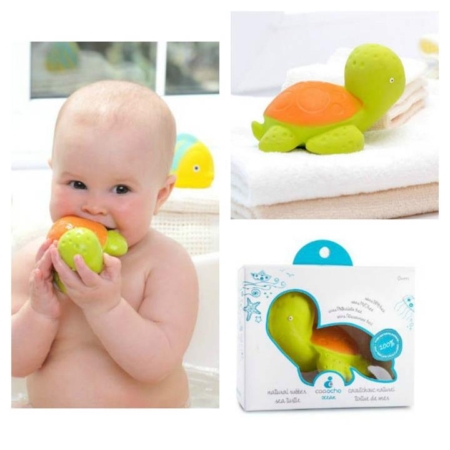 CaaOcho Mele the Sea Turtle Bath Toy