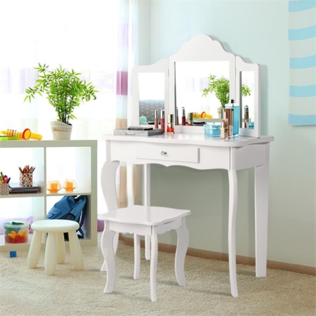 Children's vanity table set