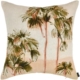 Tropical Sunset Linen Cushion - 50x50cm