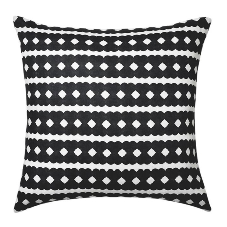 Diamond Patchwork Linen Cushion - 60x60cm