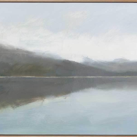 Lake Mode Canvas Art Print