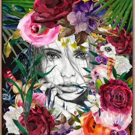 Sophia Summer Nights Canvas Art Print