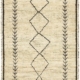 Kenya 27 Ivory Tribal Luxe Hand Woven Jute Rug