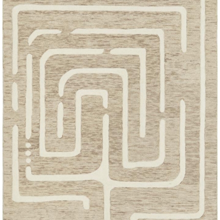 Summit Maze Linen Rug