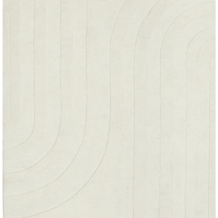 Summit Trail White Rug