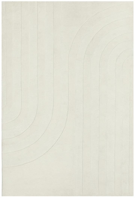Summit Trail White Rug