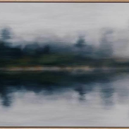 Upon Reflection Canvas Art Print