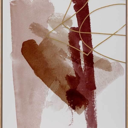 Sienna Sketch I Canvas Art Print