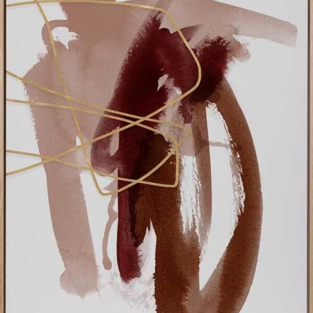 Sienna Sketch II Canvas Art Print