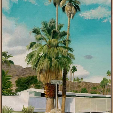 Topaz St Canvas Art Print