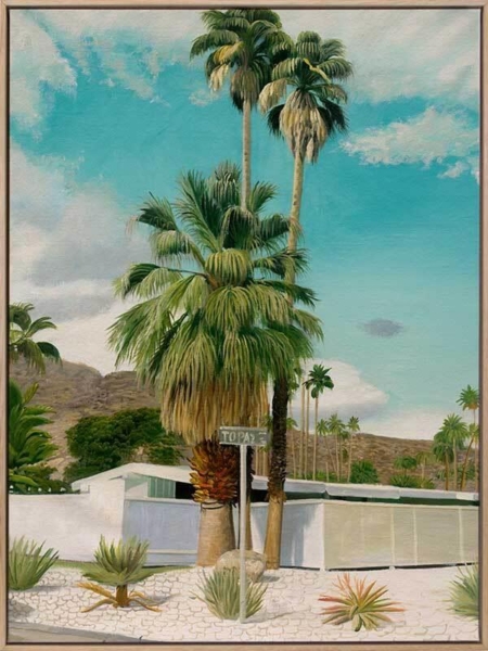 Topaz St Canvas Art Print