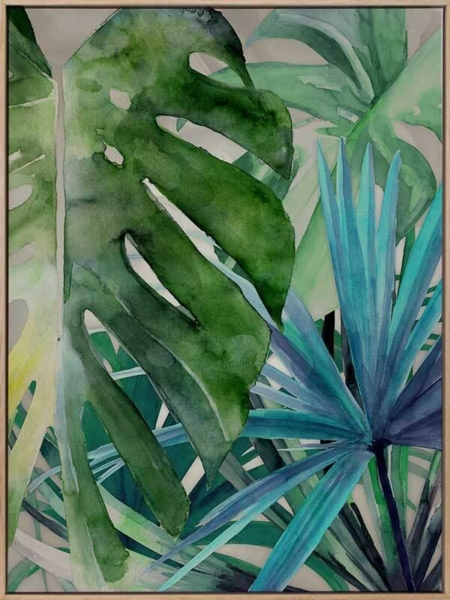 Palm Canyon Canvas Art Print