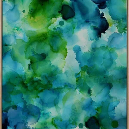 Blue Lagoon Canvas Art Print