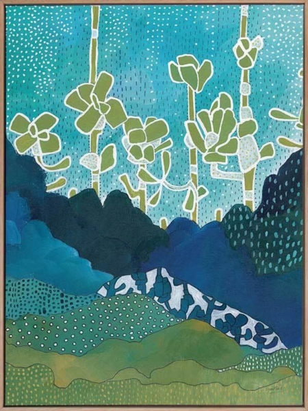 Sea of Succulents I Canvas Art Print