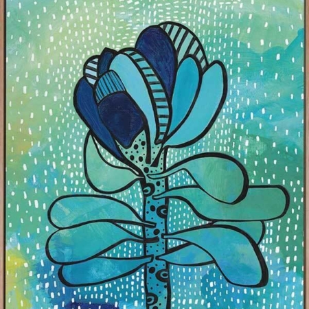 Sea of Succulents III Canvas Art Print