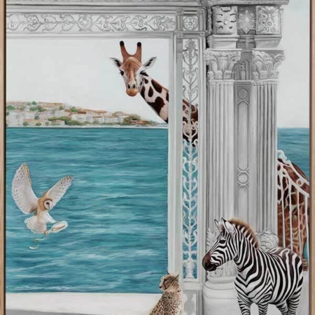 The Message Canvas Art Print