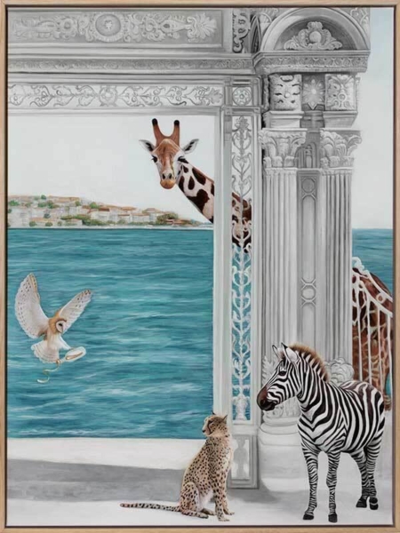 The Message Canvas Art Print