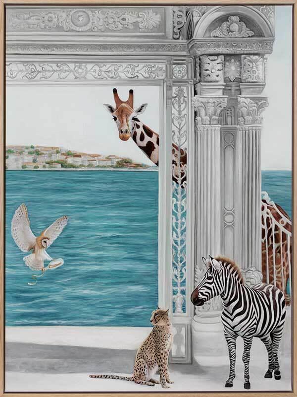 The Message Canvas Art Print