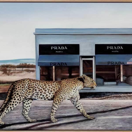 Catwalk Canvas Art Print