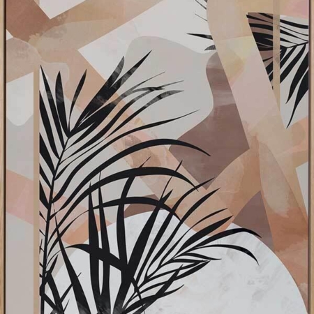 Palm Breeze II Canvas Art Print