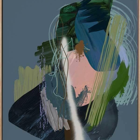 Stitch Canvas Art Print