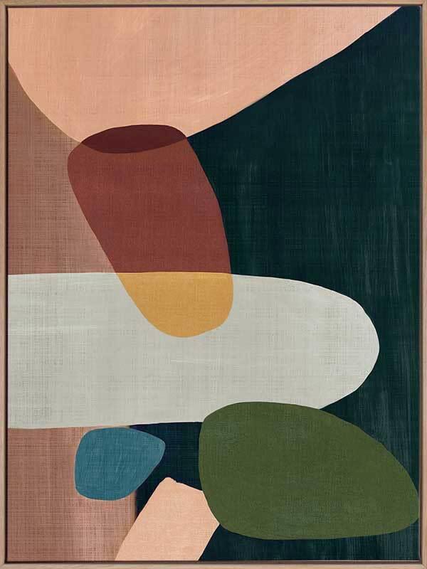 Stacking Stones I Canvas Art Print