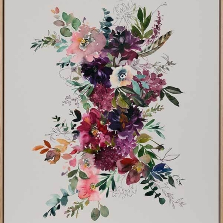 Decoupage II Canvas Art Print