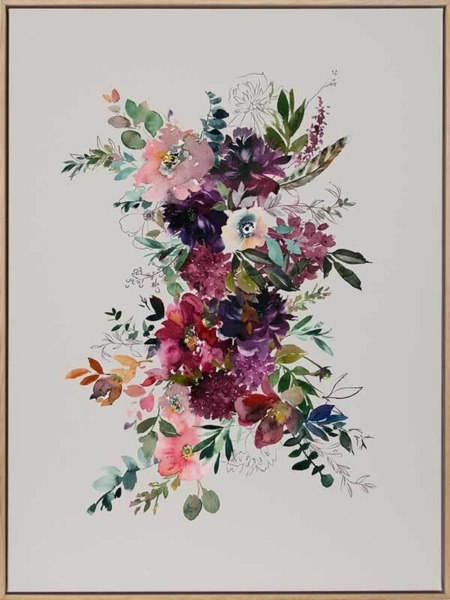 Decoupage II Canvas Art Print