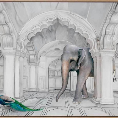 Follow the Leader Canvas Art Print