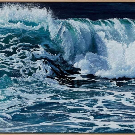 Mollymook Canvas Art Print