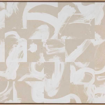 Pompeii White Canvas Art Print