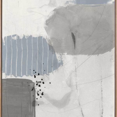 Concrete Decision II Canvas Art Print