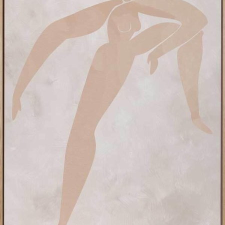 Amelie Cut-Out II Canvas Art Print