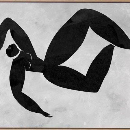 Lydia Cut-Out III Canvas Art Print