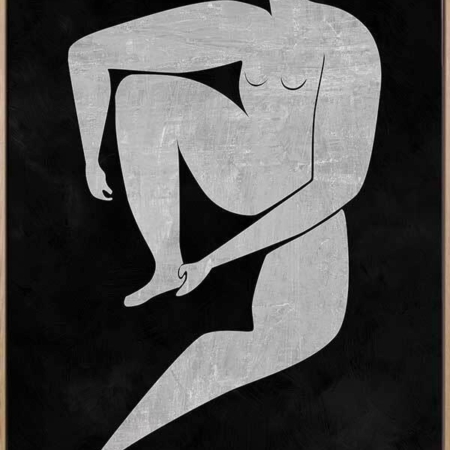 Monique Cut-Out I Canvas Art Print