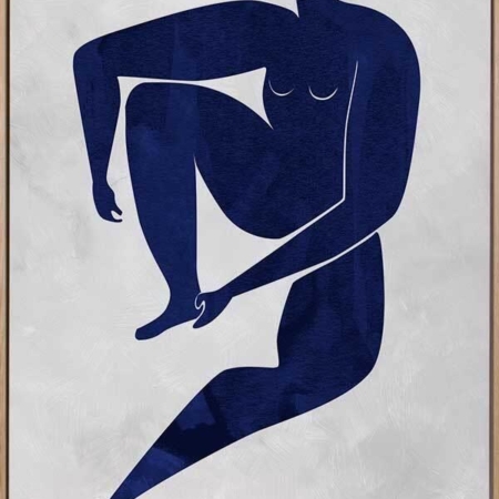 Gertrude Cut-Out I Canvas Art Print