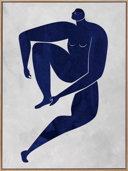 Gertrude Cut-Out I Canvas Art Print