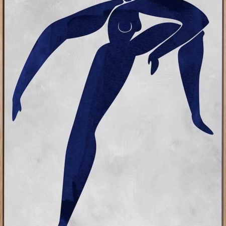 Gertrude Cut-Out II Canvas Art Print