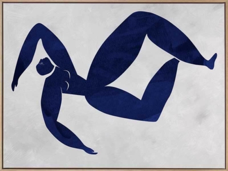 Gertrude Cut-Out III Canvas Art Print