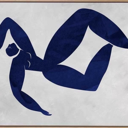 Gertrude Cut-Out III Canvas Art Print