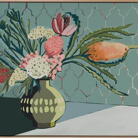 Bring Me Flowers Canvas Art Print