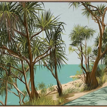 Sunshine Coast Canvas Art Print