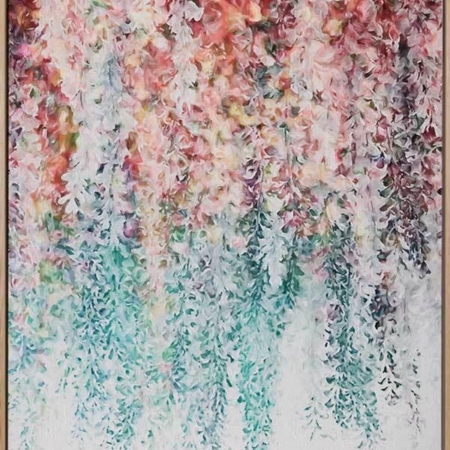 Wisteria Lane II Canvas Art Print