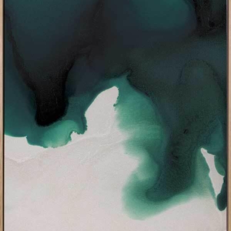 Swell Emerald Canvas Art Print