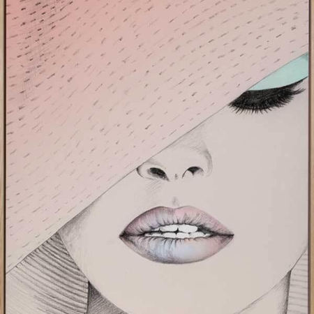 Urbane Blush Canvas Art Print