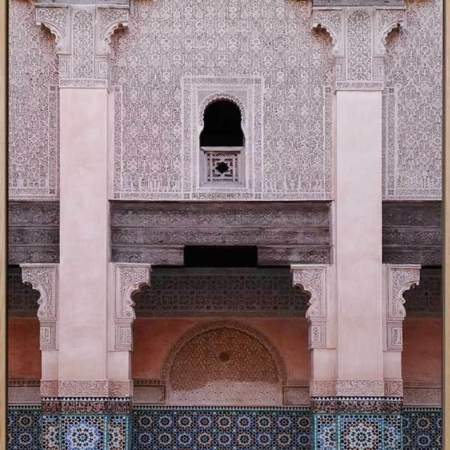 Moroccan Blush Canvas Art Print