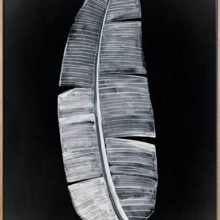 Verdure II Midnight Canvas Art Print