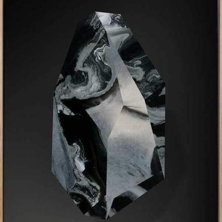 Onyx Canvas Art Print