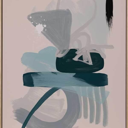 Emerald Om Canvas Art Print